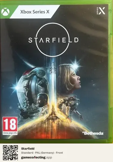 Starfield Xbox Series X, Germany box front