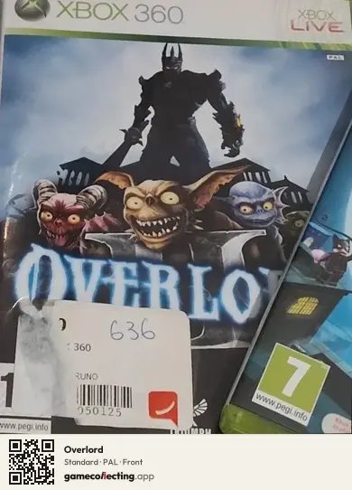 Overlord Xbox 360, PAL box front