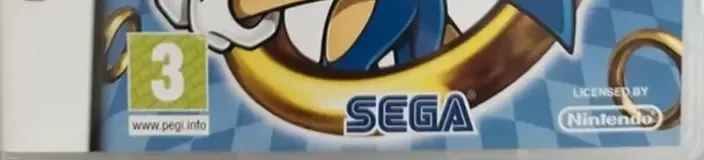 Sonic Classic Collection, the PEGI square on its front