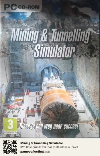Mining & Tunnelling Simulator Computer, Netherlands box front