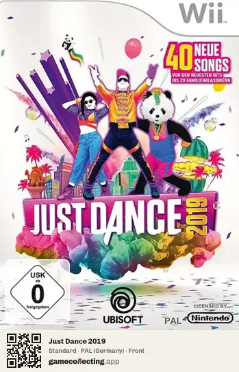 Just Dance 2019 Nintendo Wii, Germany box front