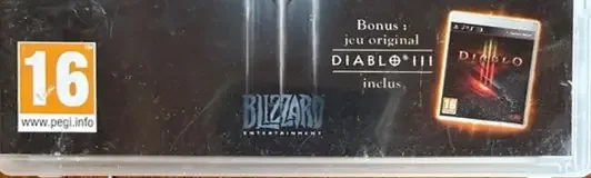 Diablo III, the PEGI square on its front