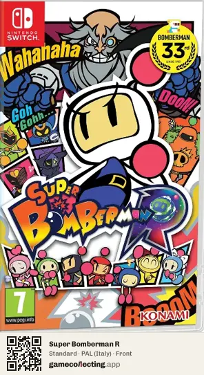 Super Bomberman R Nintendo Switch, Italy box front