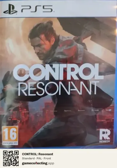 CONTROL: Resonant PlayStation 5, PAL box front