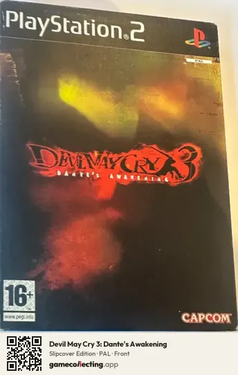 Devil May Cry 3: Dante's Awakening PlayStation 2, PAL box front