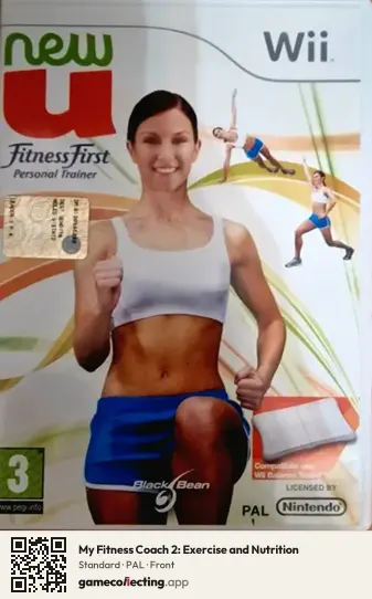 My Fitness Coach 2: Exercise and Nutrition Nintendo Wii, PAL box front