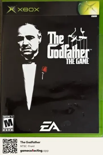The Godfather Xbox, NTSC box front
