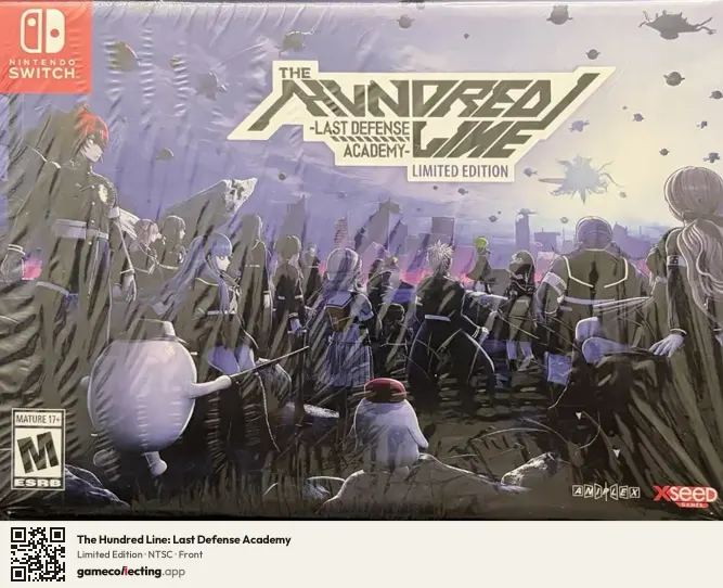 The Hundred Line: Last Defense Academy Nintendo Switch, NTSC box front