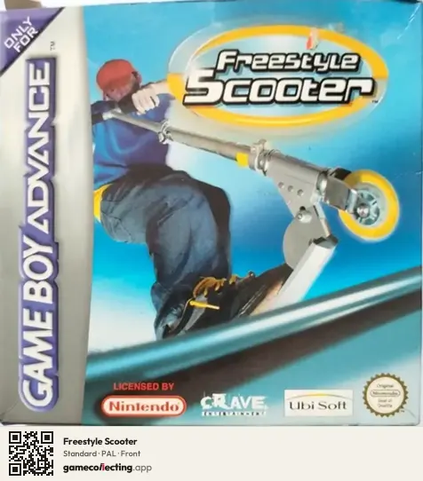 Freestyle Scooter Game Boy Advance, PAL box front