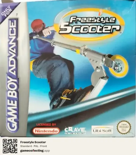 Freestyle Scooter Game Boy Advance, PAL box front