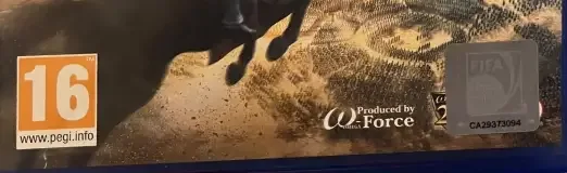 Dynasty Warriors 9, the PEGI square on its front