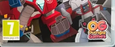 Transformers: Battlegrounds, the PEGI square on its front