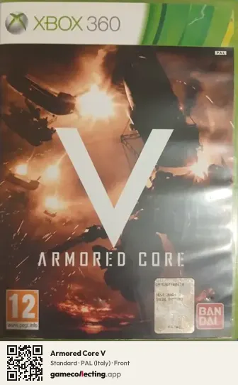 Armored Core V Xbox 360, Italy box front
