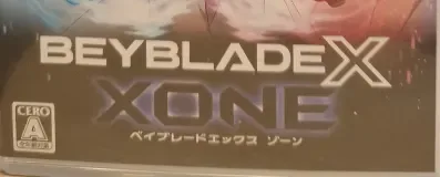 Beyblade X Xone, the CERO letter on its front