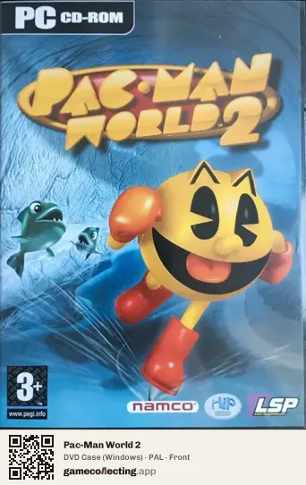 Pac-Man World 2 Computer, PAL box front