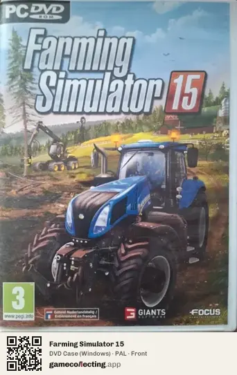 Farming Simulator 15 Computer, PAL box front
