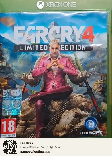 Far Cry 4 Xbox One, Italy box front