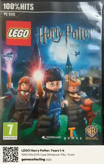 LEGO Harry Potter: Years 1-4 Computer, PAL box front