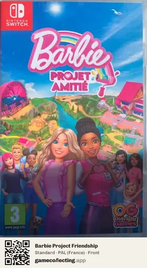 Barbie Project Friendship Nintendo Switch, France box front