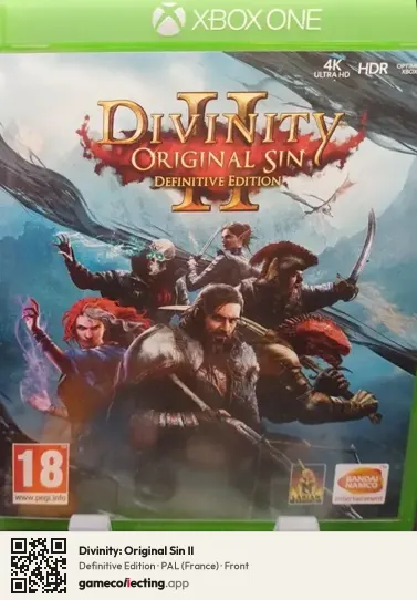 Divinity: Original Sin II Xbox One, France box front