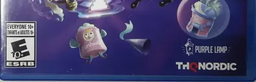 SpongeBob SquarePants: The Cosmic Shake, the ESRB box on its front