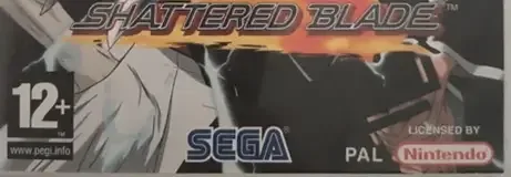 Bleach: Shattered Blade, the PEGI square on its front