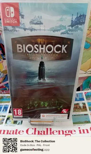 BioShock: The Collection Nintendo Switch, PAL box front