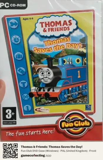 Thomas & Friends: Thomas Saves the Day! Computer, United Kingdom box front
