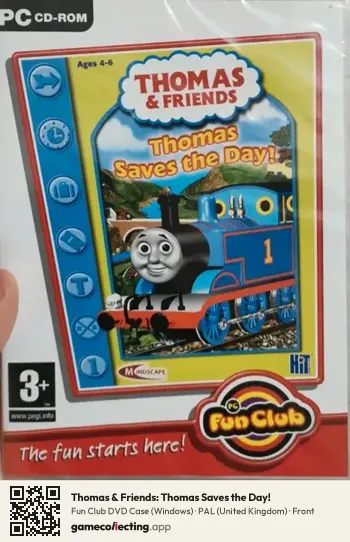 Thomas & Friends: Thomas Saves the Day! Computer, United Kingdom box front