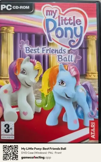 My Little Pony: Best Friends Ball Computer, PAL box front