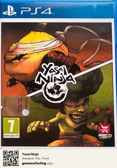 Yasai Ninja PlayStation 4, PAL box front