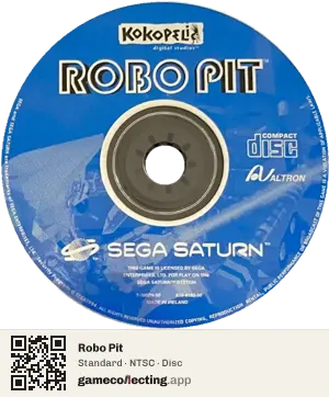 Robo Pit Sega Saturn, NTSC disc