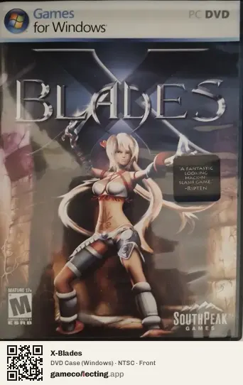 X-Blades Computer, NTSC box front