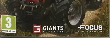 Farming Simulator 17, the PEGI square on its front