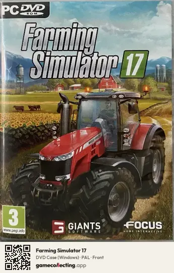 Farming Simulator 17 Computer, PAL box front