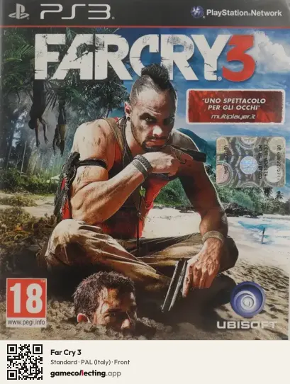 Far Cry 3 PlayStation 3, Italy box front