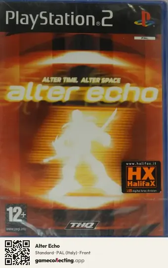 Alter Echo PlayStation 2, Italy box front