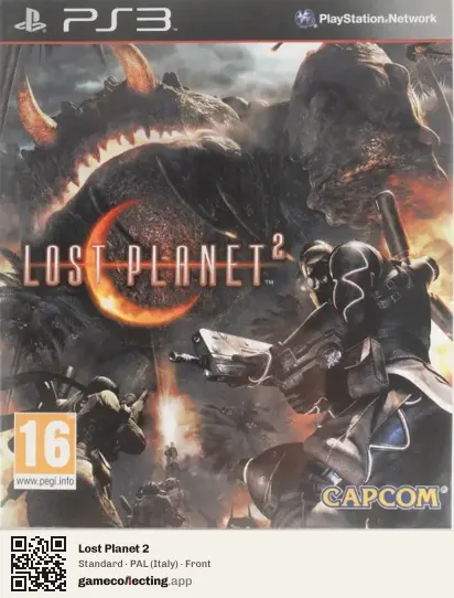 Lost Planet 2 PlayStation 3, Italy box front