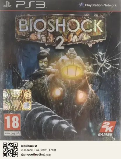 BioShock 2 PlayStation 3, Italy box front