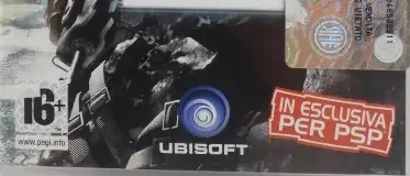 Tom Clancy's Ghost Recon: Advanced Warfighter 2, the PEGI square on its front