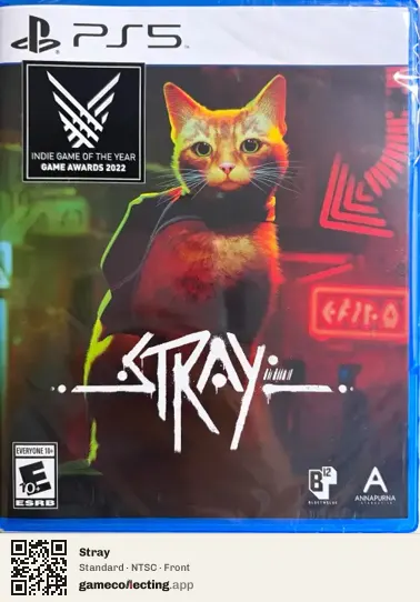 Stray PlayStation 5, NTSC box front