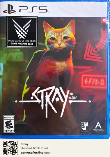 Stray PlayStation 5, NTSC box front