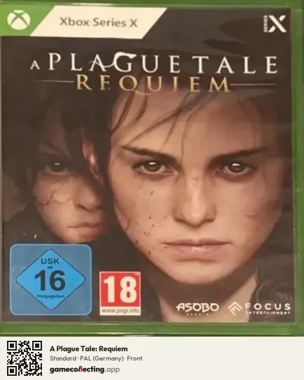 A Plague Tale: Requiem Xbox Series X, Germany box front