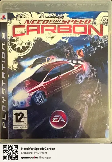 Need for Speed: Carbon PlayStation 3, PAL box front