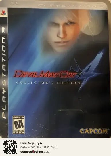 Devil May Cry 4 PlayStation 3, NTSC box front