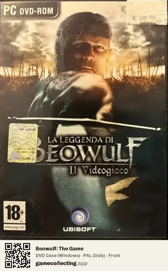 Beowulf: The Game Computer, Italy box front