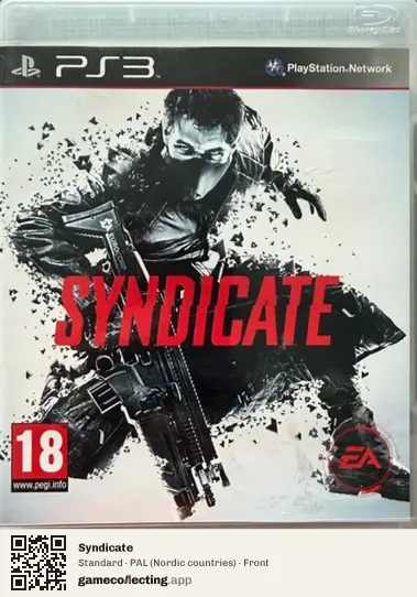 Syndicate PlayStation 3, Nordic countries box front