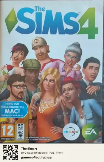 The Sims 4 Computer, PAL box front