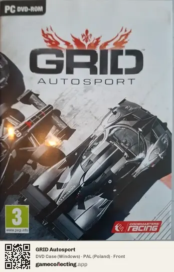 GRID Autosport Computer, Poland box front