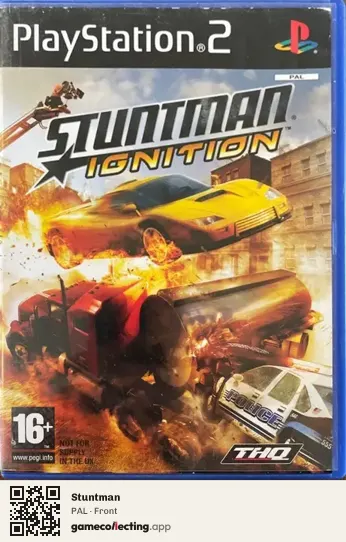 Stuntman PlayStation 2, PAL box front